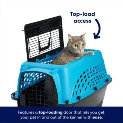 Frisco Two Door Top Load Plastic Dog & Cat Kennel -Frisco 122125 PT3. AC SS1800 V1667229145