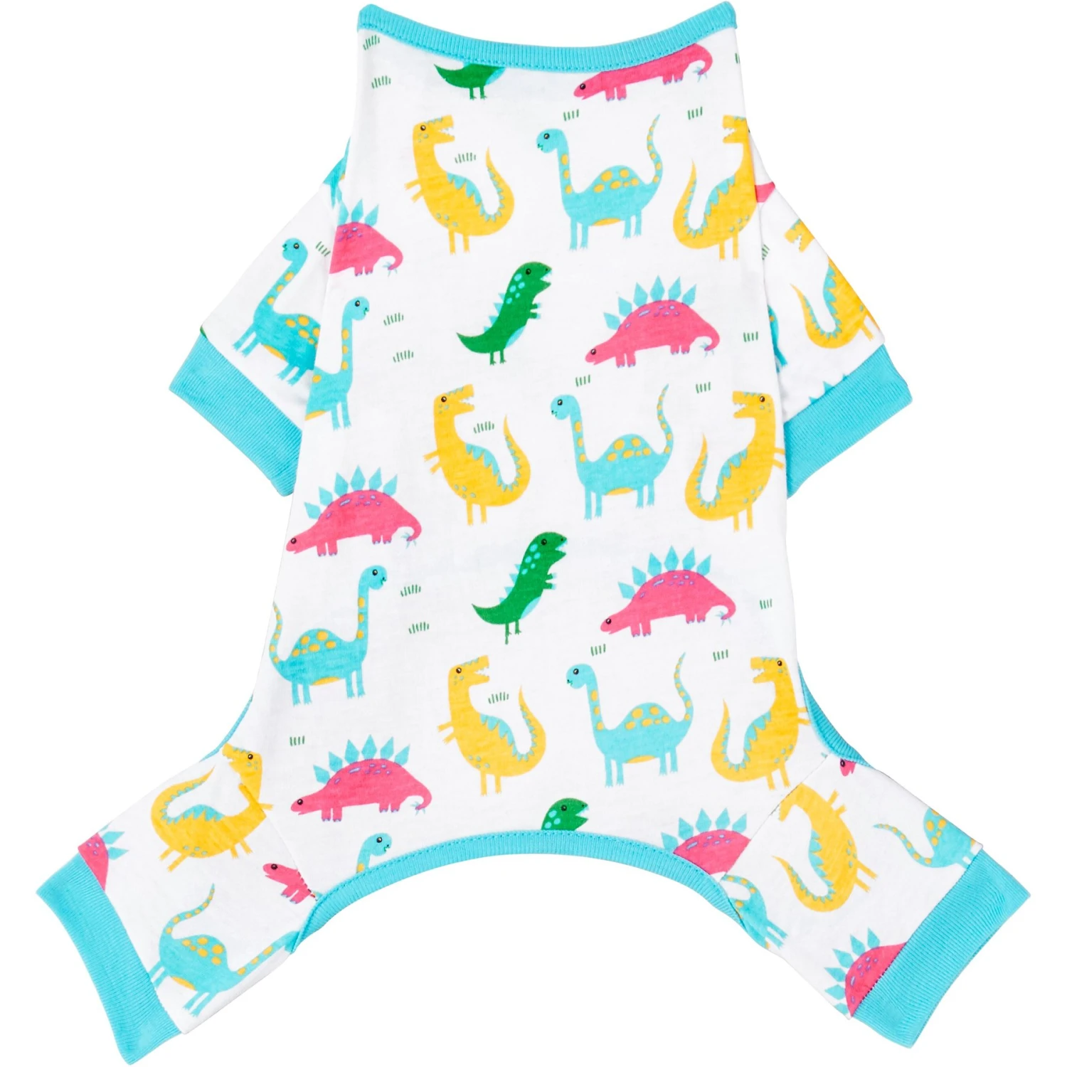 Frisco Dinosaur Print Dog & Cat Jersey PJs 3 Frisco Dinosaur Print Dog & Cat Jersey PJs - Image 3