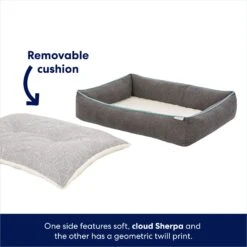 Frisco Sherpa Orthopedic Bolster Cat & Dog Bed 9 Frisco Sherpa Orthopedic Bolster Cat & Dog Bed -Frisco 144819 PT2. AC SS1800 V1682976333