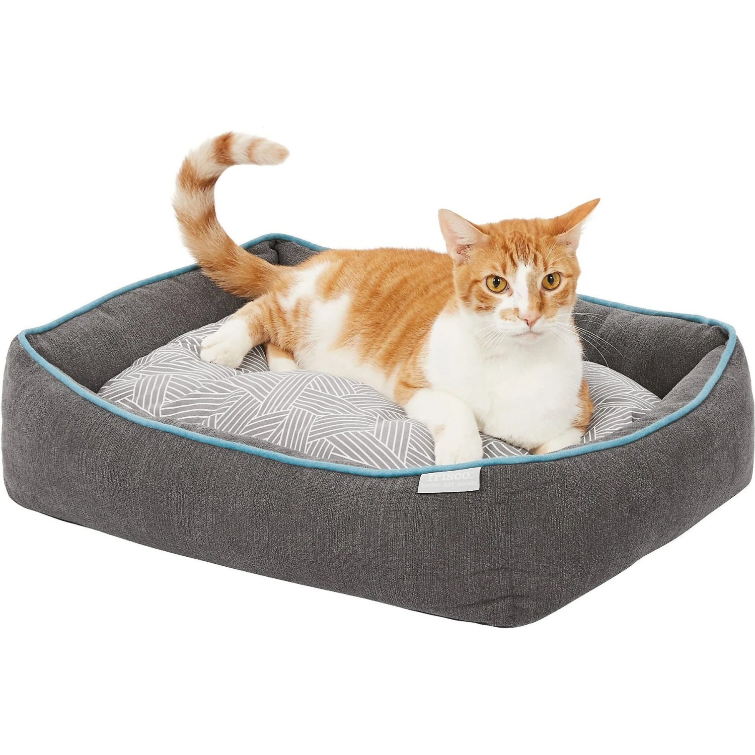Frisco Sherpa Orthopedic Bolster Cat & Dog Bed 5 Frisco Sherpa Orthopedic Bolster Cat & Dog Bed - Image 5