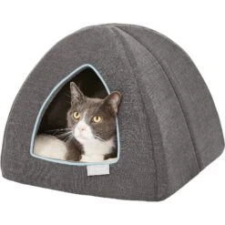Frisco Igloo Covered Cat & Dog Bed -Frisco 144836 PT6. AC SS1800 V1566404330