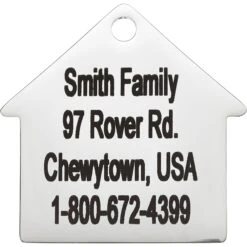 Frisco Stainless Steel Personalized Dog ID Tag, Dog House -Frisco 153000 PT3. AC SS1800 V1548964655
