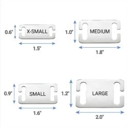 Frisco Stainless Steel Slide-On Personalized Dog & Cat Tag, Open Design 11 Frisco Stainless Steel Slide-On Personalized Dog & Cat Tag, Open Design -Frisco 153050 PT6. AC SS1800 V1540560189