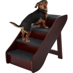 Frisco Deluxe Foldable Wooden Carpeted Cat & Dog Stairs -Frisco 156781 PT4. AC SS1800 V1569621467