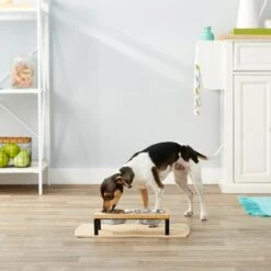 Frisco Wood Elevated Stainless Steel Double Diner Dog & Cat Bowl 6 Frisco Wood Elevated Stainless Steel Double Diner Dog & Cat Bowl -Frisco 161144 PT3. AC SS1800 V1561641426