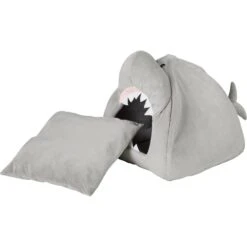Frisco Novelty Shark Covered Cat & Dog Bed -Frisco 165339 PT2. AC SS1800 V1568211433