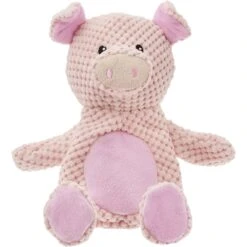 New Arrival 11 Frisco Pig Textured Plush Squeaky Dog Toy