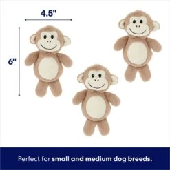 Frisco Monkeys In Tree Hide & Seek Puzzle Plush Squeaky Dog Toy -Frisco 174759 PT2. AC SS1800 V1698345476