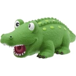Front Page 47 Frisco Alligator Latex Squeaky Dog Toy