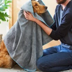 Frisco Microfiber Dog & Cat Bath Towel, Gray, 44-inch 8 Frisco Microfiber Dog & Cat Bath Towel, Gray, 44-inch -Frisco 206905 PT4. AC SS1800 V1680186385