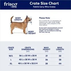 Frisco Fold & Carry Single Door Collapsible Wire Dog Crate & Mat Kit 10 Frisco Fold & Carry Single Door Collapsible Wire Dog Crate & Mat Kit -Frisco 212620 PT2. AC SS1800 V1672870099