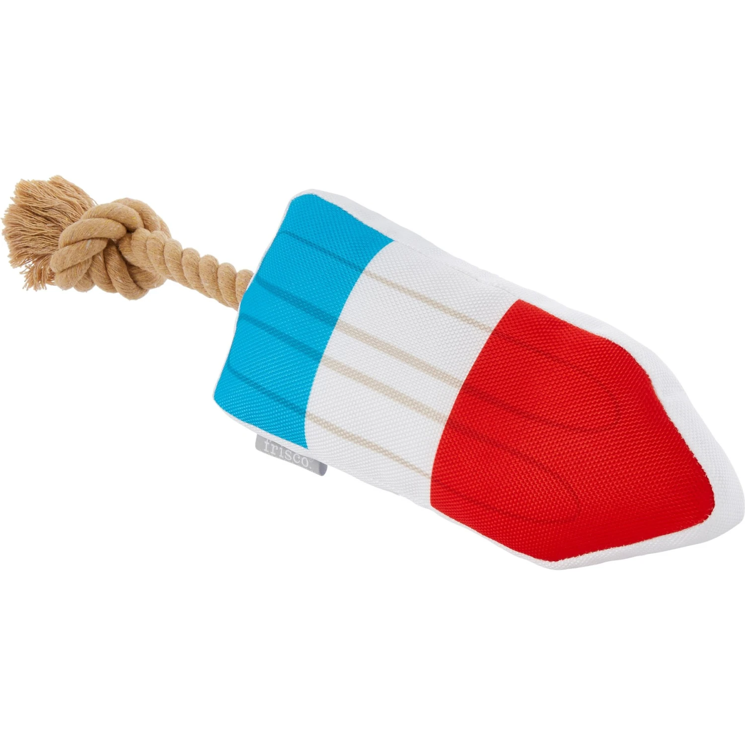 Frisco Summer Fun Plush & Rope Popsicle Dog Toy 1 Frisco Summer Fun Plush & Rope Popsicle Dog Toy
