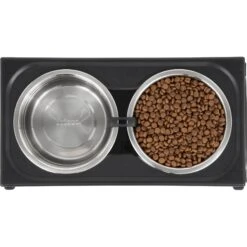 Frisco Stainless Steel Bowls With Adjustable Elevated Holder -Frisco 216015 PT4. AC SS1800 V1591020390