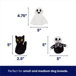 Frisco Halloween Haunted Shack Hide & Seek Puzzle Plush Squeaky Dog Toy -Frisco 218598 PT2. AC SS1800 V1689878037