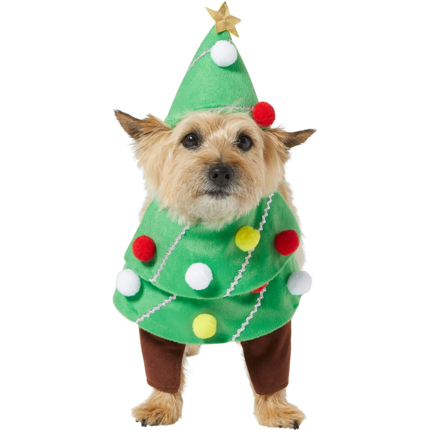 Frisco Front Walking Christmas Tree Dog & Cat Costume 1 Frisco Front Walking Christmas Tree Dog & Cat Costume