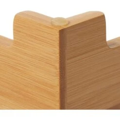 Frisco Square Melamine Dog & Cat Bowl With Bamboo Stand -Frisco 232072 PT4. AC SS1800 V1605136308