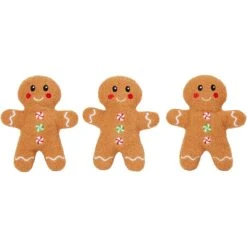 Frisco Holiday Milk & Gingerbread Cookies Hide & Seek Puzzle Plush Squeaky Dog Toy -Frisco 233262 PT4. AC SS1800 V1601014290