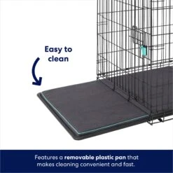 Frisco Heavy Duty Enhanced Lock Double Door Fold & Carry Wire Dog Crate & Mat Kit 11 Frisco Heavy Duty Enhanced Lock Double Door Fold & Carry Wire Dog Crate & Mat Kit -Frisco 233736 PT4. AC SS1800 V1671661416
