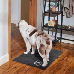 Frisco Microfiber Chenille Paw Print Doormat -Frisco 235886 PT6. AC SS1800 V1606833157