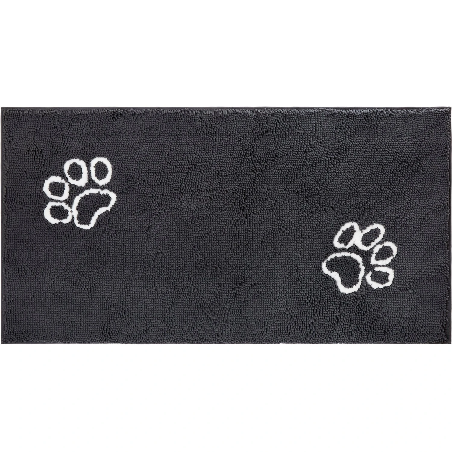 Frisco Microfiber Chenille Paw Print Doormat Runner 1 Frisco Microfiber Chenille Paw Print Doormat Runner