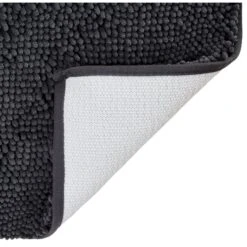 Frisco Microfiber Chenille Paw Print Dog & Cat Mat, Dark Gray -Frisco 235894 PT2. AC SS1800 V1603306311