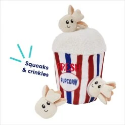 Frisco Zoomies & Chill Popcorn Hide & Seek Puzzle Plush Squeaky Dog Toy 11 Frisco Zoomies & Chill Popcorn Hide & Seek Puzzle Plush Squeaky Dog Toy -Frisco 241679 PT3. AC SS1800 V1695748440