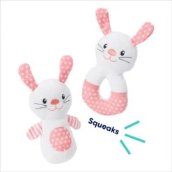 Frisco Bunny Plush Squeaky Puppy Toy -Frisco 245916 PT2. AC SS1800 V1695760956