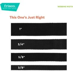 Frisco Solid Nylon Personalized Martingale Dog Collar -Frisco 249561 PT4. AC SS1800 V1628876638