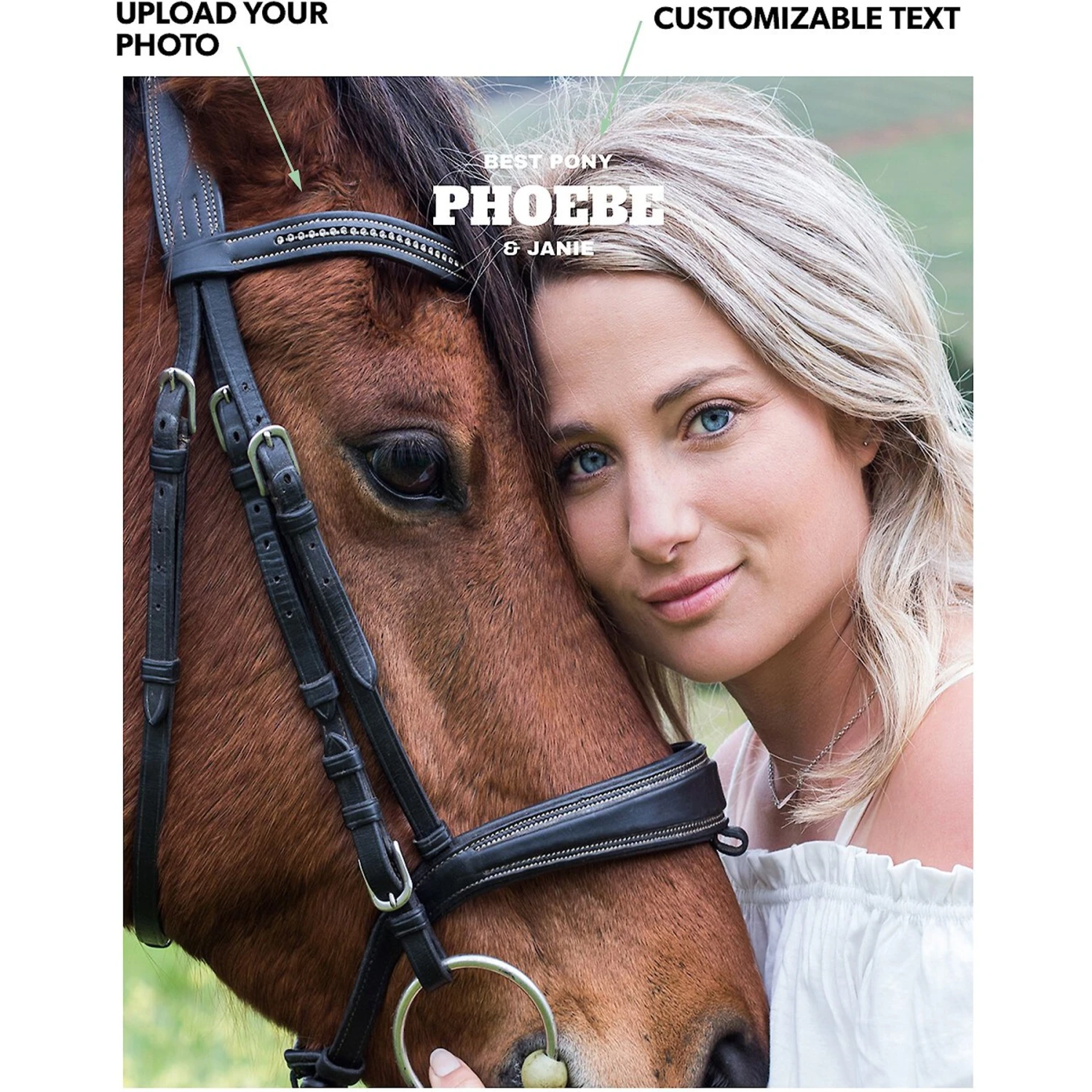 Frisco Portrait Sherpa Fleece Personalized Blanket, 60" X 80" 2 Frisco Portrait Sherpa Fleece Personalized Blanket, 60" X 80" - Image 2