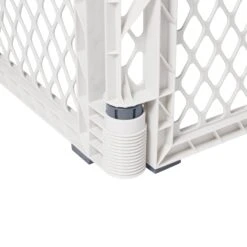 Frisco 6-Panel Plastic Exercise Dog Playpen, Light Gray -Frisco 252045 PT3. AC SS1800 V1611089730