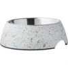 Frisco Quartz Design Stainless Steel Dog & Cat Bowl
