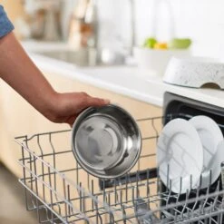 Frisco Quartz Design Stainless Steel Dog & Cat Bowl -Frisco 253044 PT7. AC SS1800 V1616526994