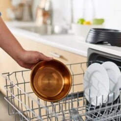 Frisco Matte Black Design Light Copper Stainless Steel Dog & Cat Bowl -Frisco 253051 PT7. AC SS1800 V1616526828