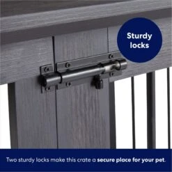 Frisco "Broadway" Dog Crate Credenza & Mat Kit -Frisco 255324 PT5. AC SS1800 V1667228604