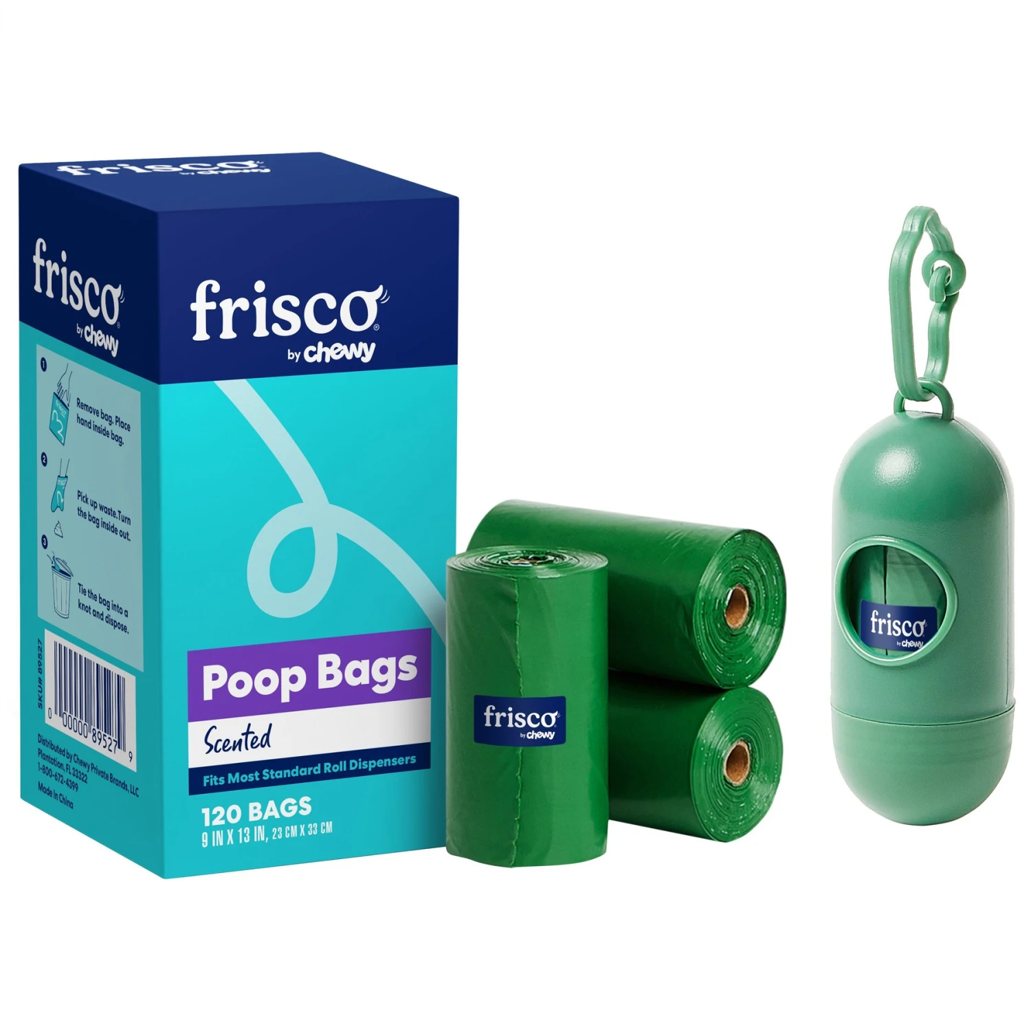 Frisco Refill Dog Poop Bags & Frisco Dog Poop Bags + Dispenser 1 Frisco Refill Dog Poop Bags & Frisco Dog Poop Bags + Dispenser