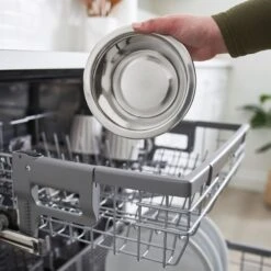 Frisco Wood Elevated Non-Skid Stainless Steel Double Diner Dog & Cat Bowl -Frisco 257143 PT4. AC SS1800 V1615987342