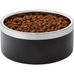 Frisco Insulated Two-Toned Non-Skid Stainless Steel Dog & Cat Bowl -Frisco 257168 PT2. AC SS1800 V1612366714