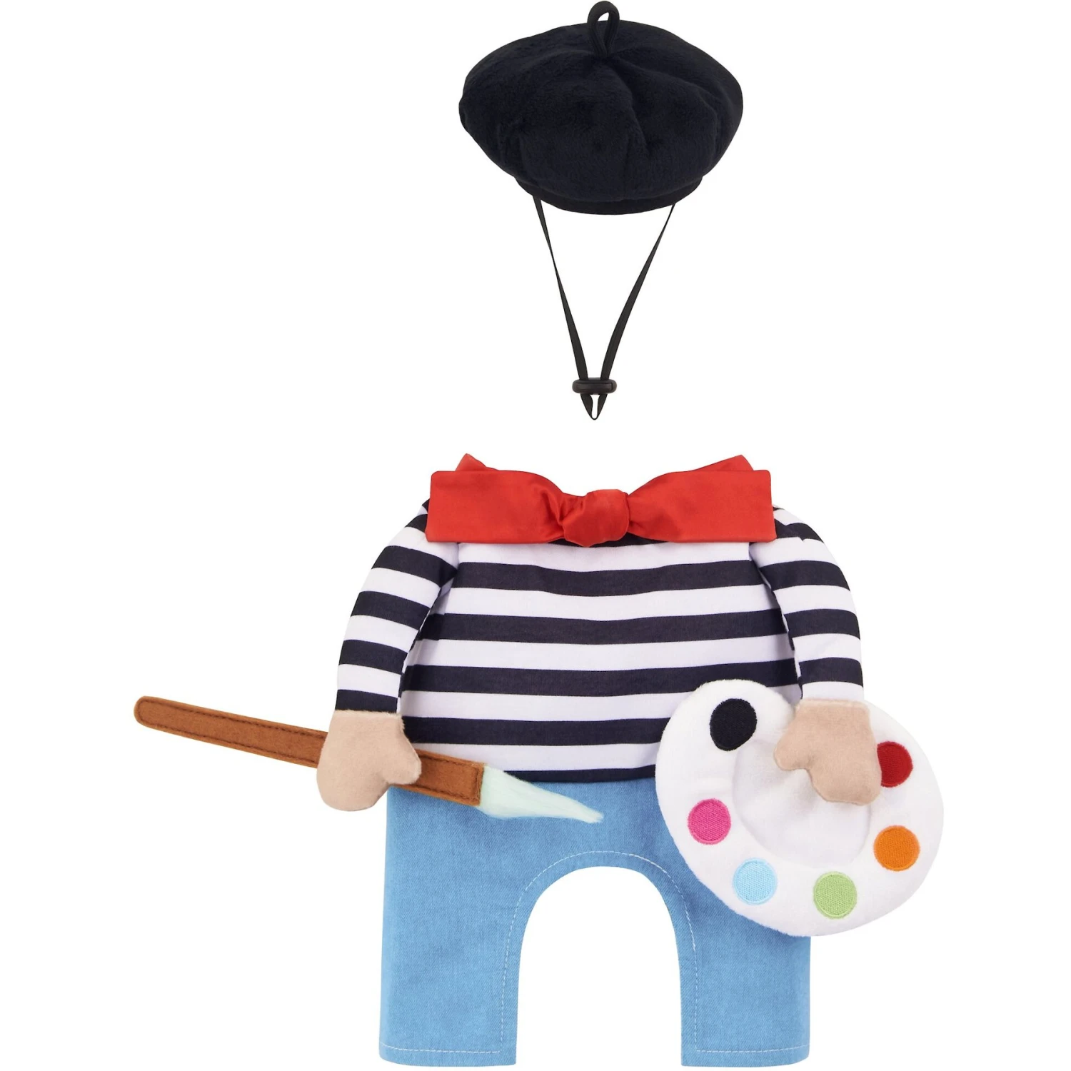 Frisco Front Walking French Artist Dog & Cat Costume 5 Frisco Front Walking French Artist Dog & Cat Costume - Image 5