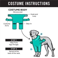 Frisco Front Walking Superhero Dog & Cat Costume -Frisco 261083 PT2. AC SS1800 V1624337125