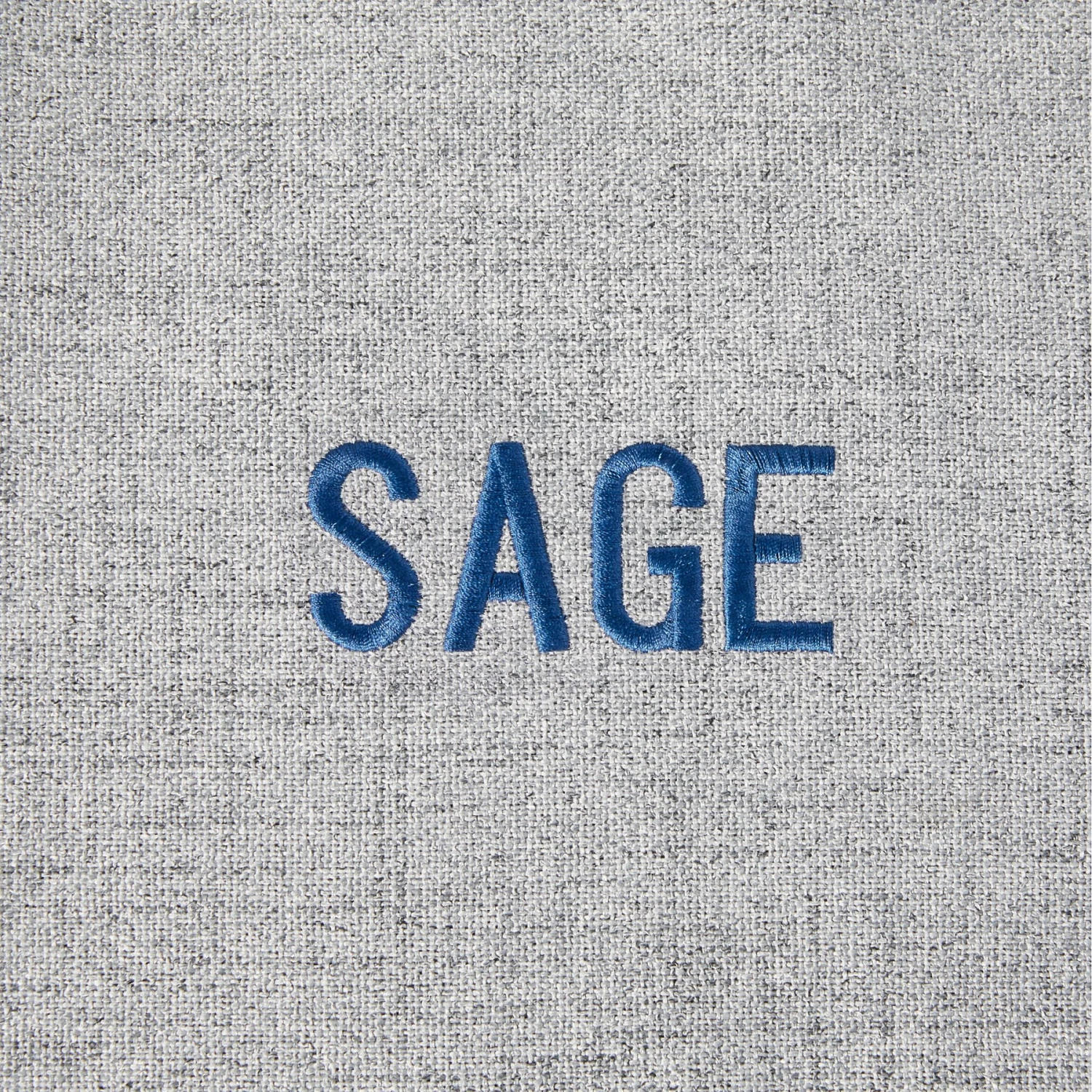 Frisco Faux Linen Corner Personalized Bolster Dog Bed W/Removable Cover, Harbour Blue, L 5 Frisco Faux Linen Corner Personalized Bolster Dog Bed W/Removable Cover, Harbour Blue, L - Image 5