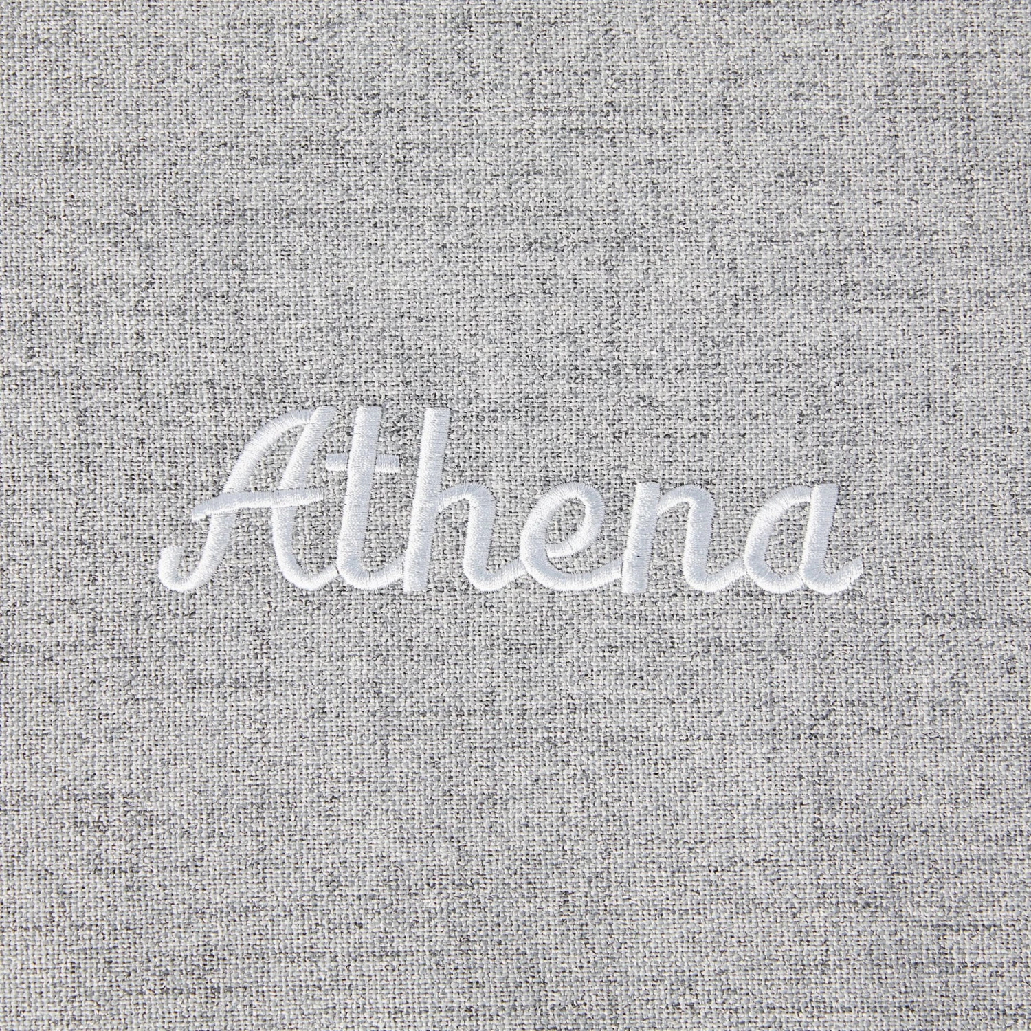 Frisco Faux Linen Corner Personalized Bolster Dog Bed W/Removable Cover, Harbour Blue, XL 4 Frisco Faux Linen Corner Personalized Bolster Dog Bed W/Removable Cover, Harbour Blue, XL - Image 4