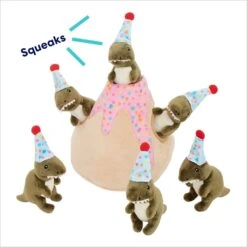 Frisco Birthday Volcano & Dinosaurs Hide & Seek Puzzle Plush Squeaky Dog Toy 10 Frisco Birthday Volcano & Dinosaurs Hide & Seek Puzzle Plush Squeaky Dog Toy -Frisco 264424 PT3. AC SS1800 V1695760895