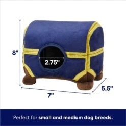 Frisco Magic Chest Hide & Seek Puzzle Plush Squeaky Dog Toy -Frisco 265614 PT1. AC SS1800 V1695761047