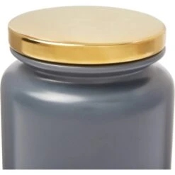 Frisco Modern Gold Rim Ceramic Treat Jar 8 Frisco Modern Gold Rim Ceramic Treat Jar -Frisco 270190 PT5. AC SS1800 V1627669956