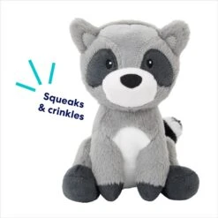 Frisco Camping Raccoon Plush Squeaky Dog Toy -Frisco 271003 PT2. AC SS1800 V1686580088