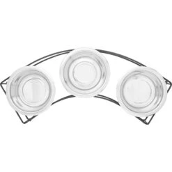 Frisco Multi Pet Feeding 3-Bowls Curved Stainless Steel Dog & Cat Bowl 10 Frisco Multi Pet Feeding 3-Bowls Curved Stainless Steel Dog & Cat Bowl -Frisco 277563 PT4. AC SS1800 V1627935475