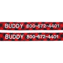 Frisco Buffalo Check Polyester Personalized Dog Collar 7 Frisco Buffalo Check Polyester Personalized Dog Collar -Frisco 280763 PT2. AC SS1800 V1621540648