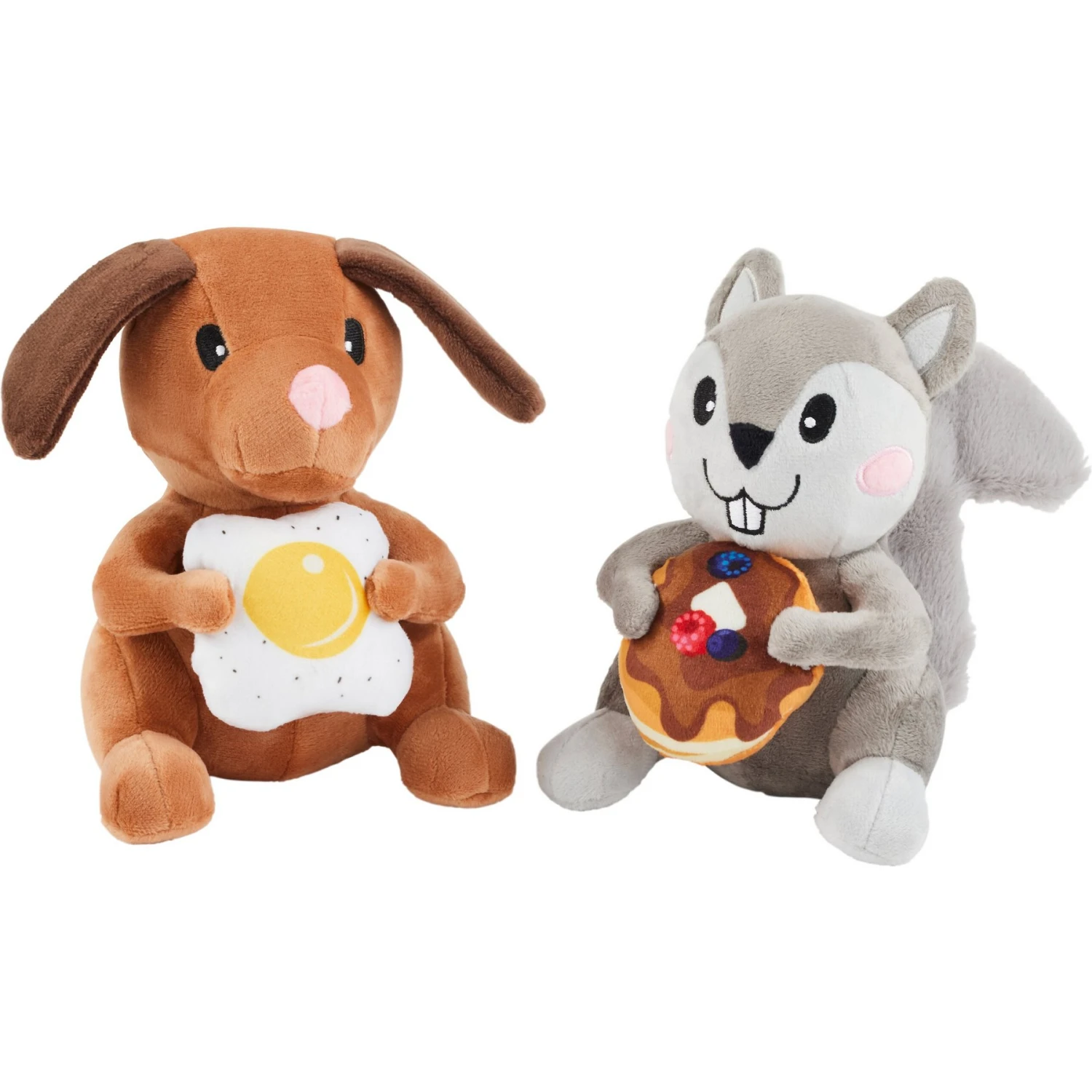 Frisco Brunch Flying Breakfast Critters Plush Squeaky Dog Toy 1 Frisco Brunch Flying Breakfast Critters Plush Squeaky Dog Toy