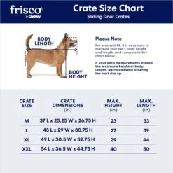 Frisco Heavy Duty Enhanced Lock Sliding Double Door Fold & Carry Wire Dog Crate & Mat Kit 9 Frisco Heavy Duty Enhanced Lock Sliding Double Door Fold & Carry Wire Dog Crate & Mat Kit -Frisco 297461 PT2. AC SS1800 V1633114592