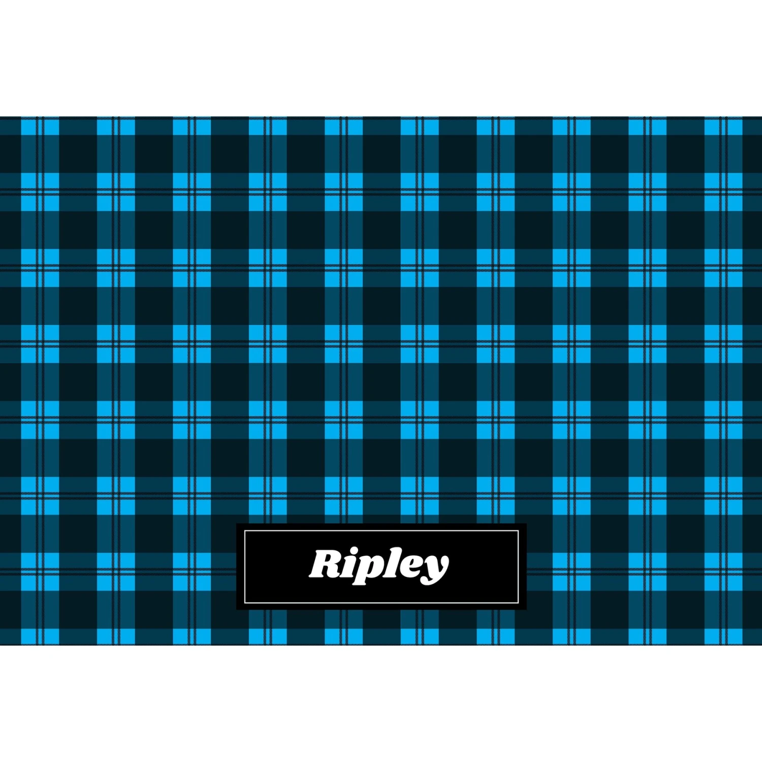 Frisco Plaid Personalized Dog & Cat Placemat 3 Frisco Plaid Personalized Dog & Cat Placemat - Image 3